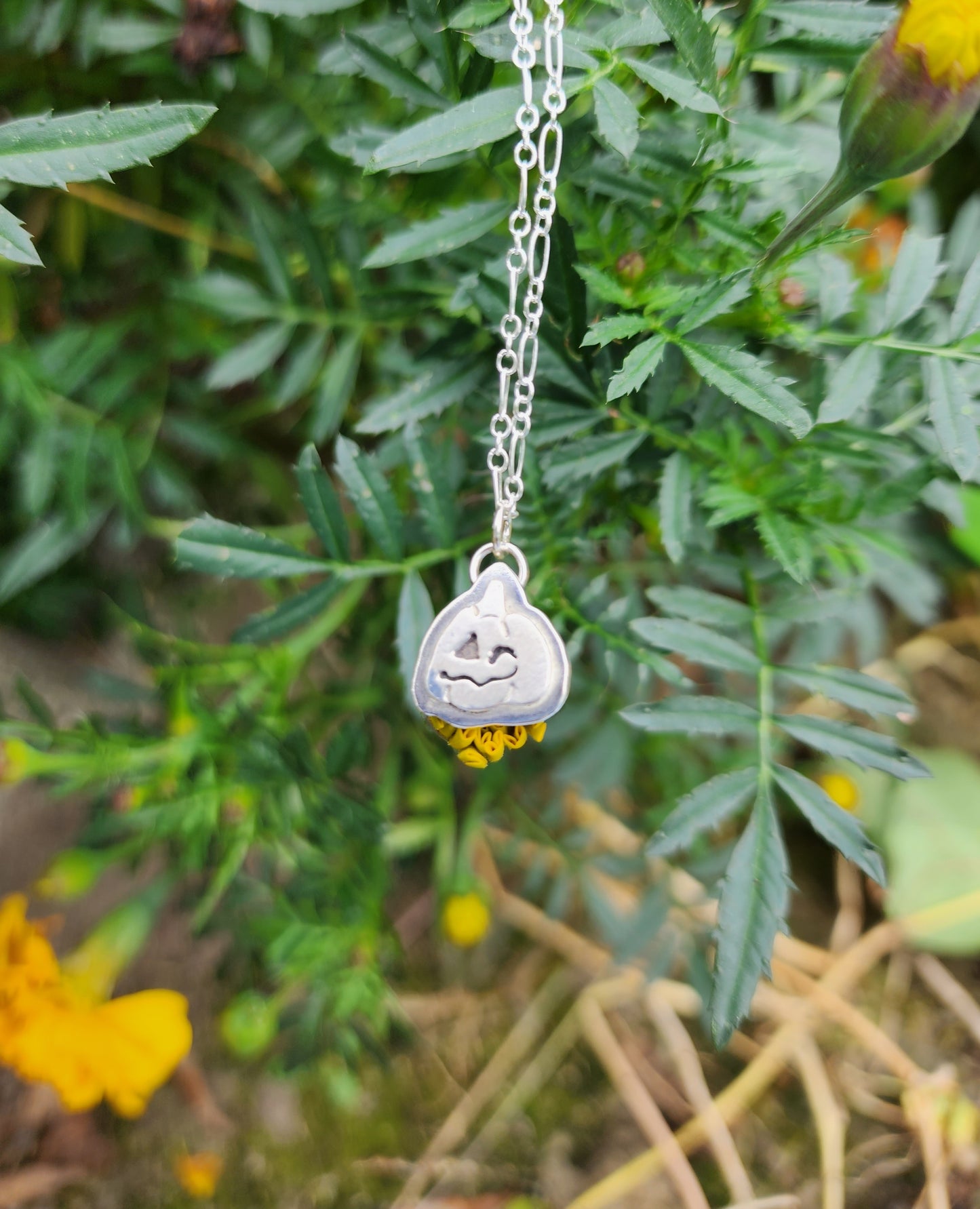 Jack O'Lantern Pendant #4