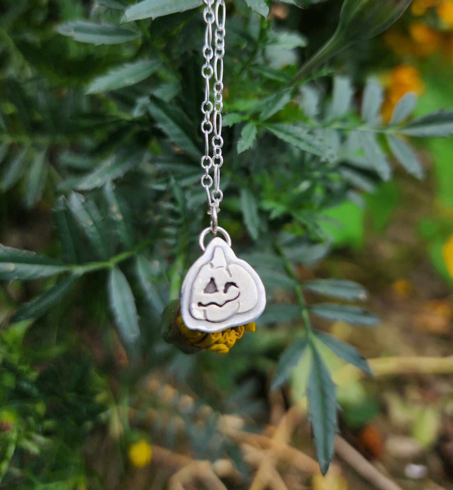 Jack O'Lantern Pendant #4