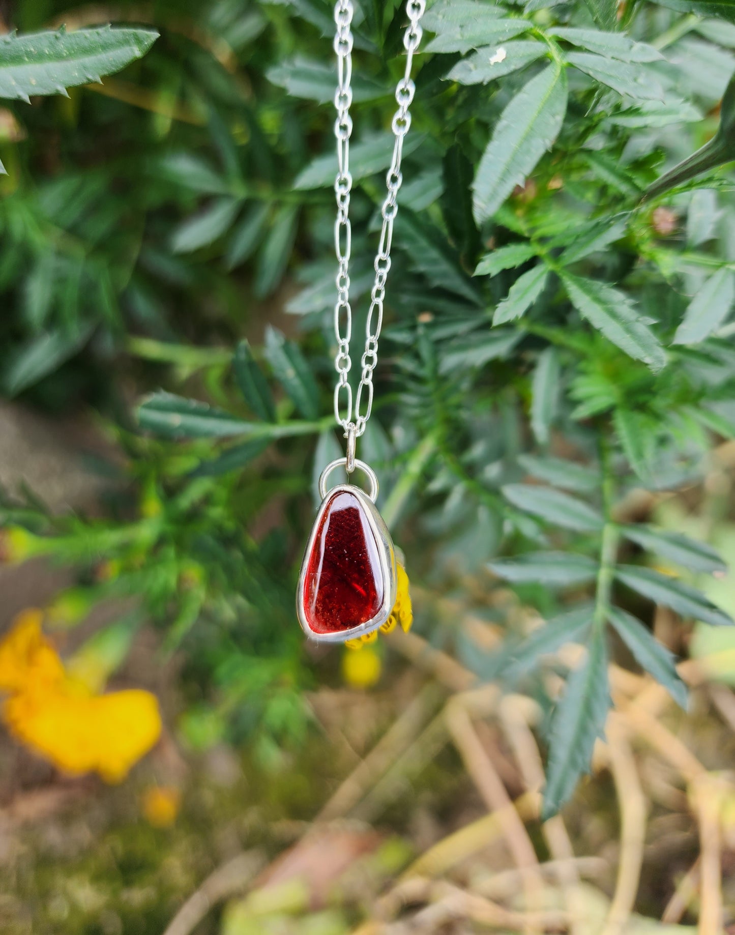 Garnet Pendant #2