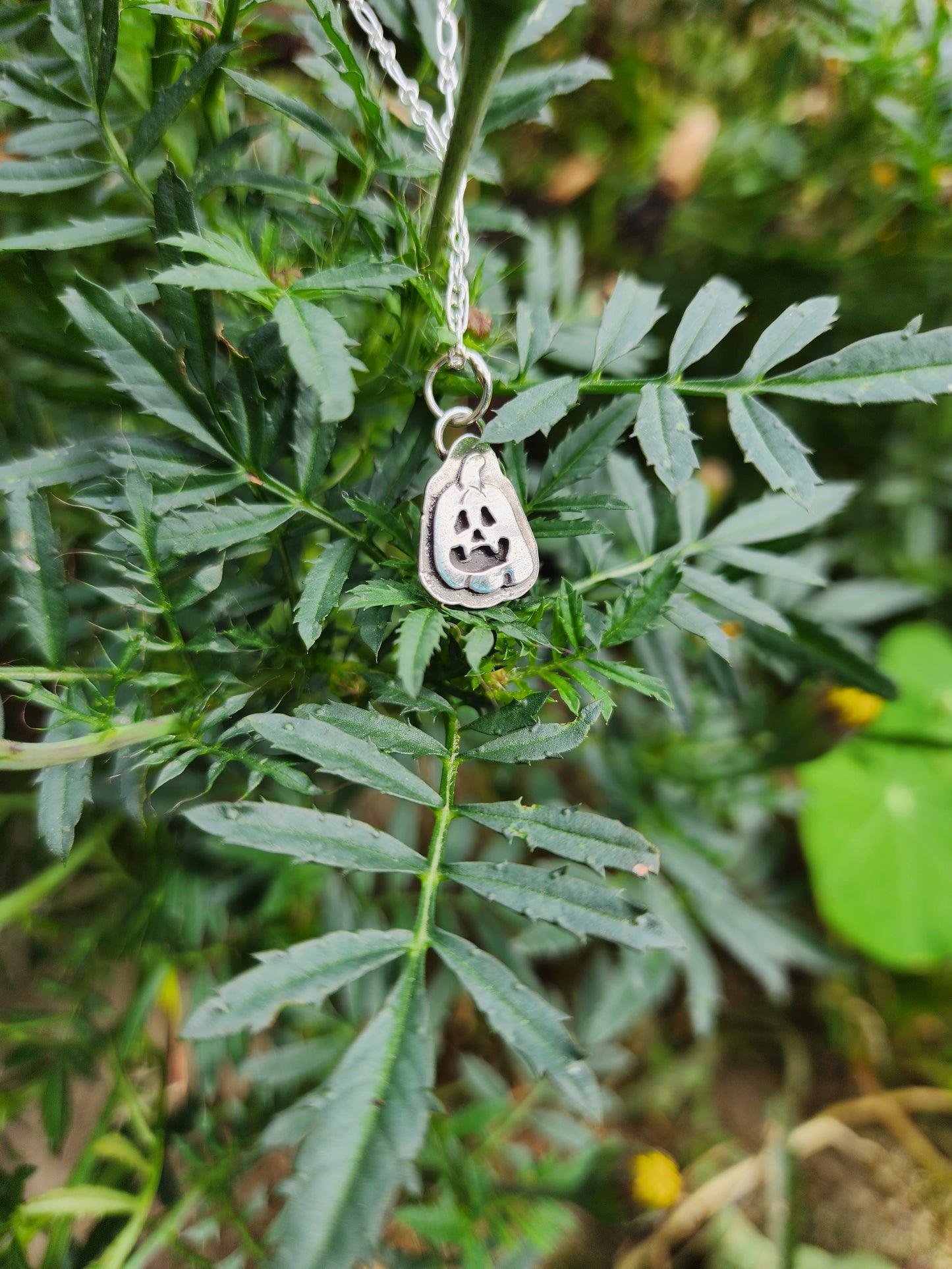 Jack O'Lantern Pendant #3