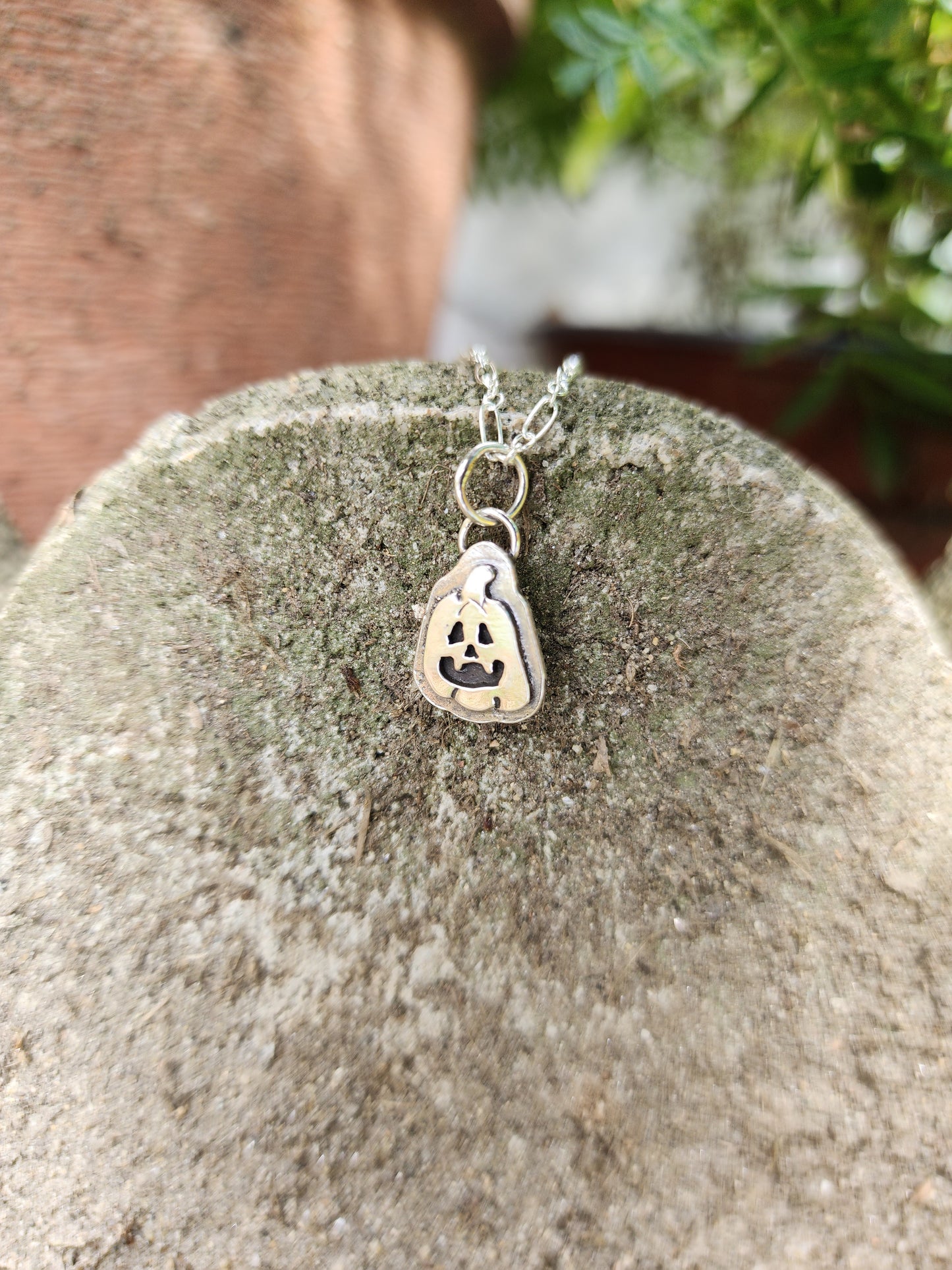 Jack O'Lantern Pendant #3