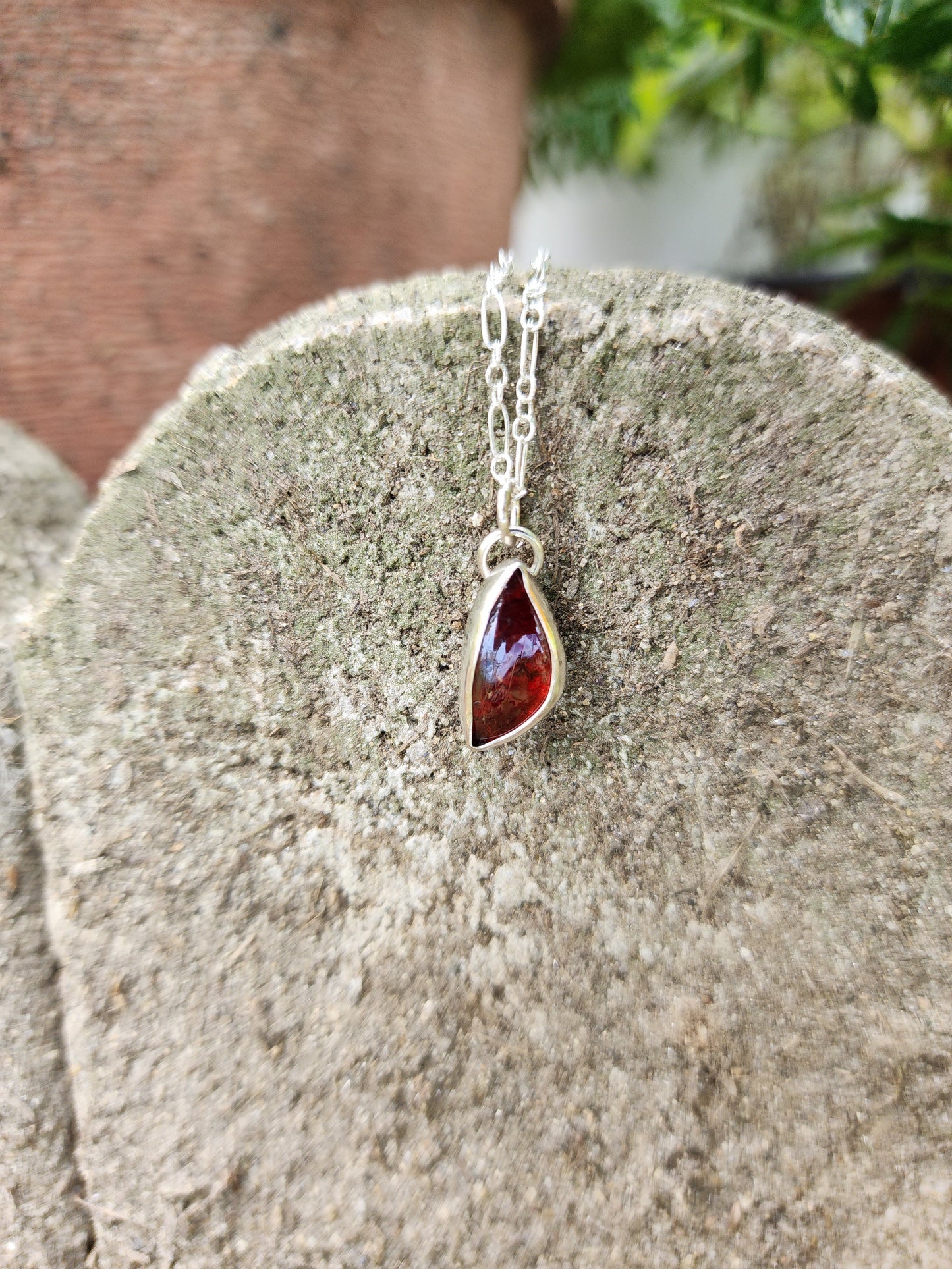 Garnet Pendant #1