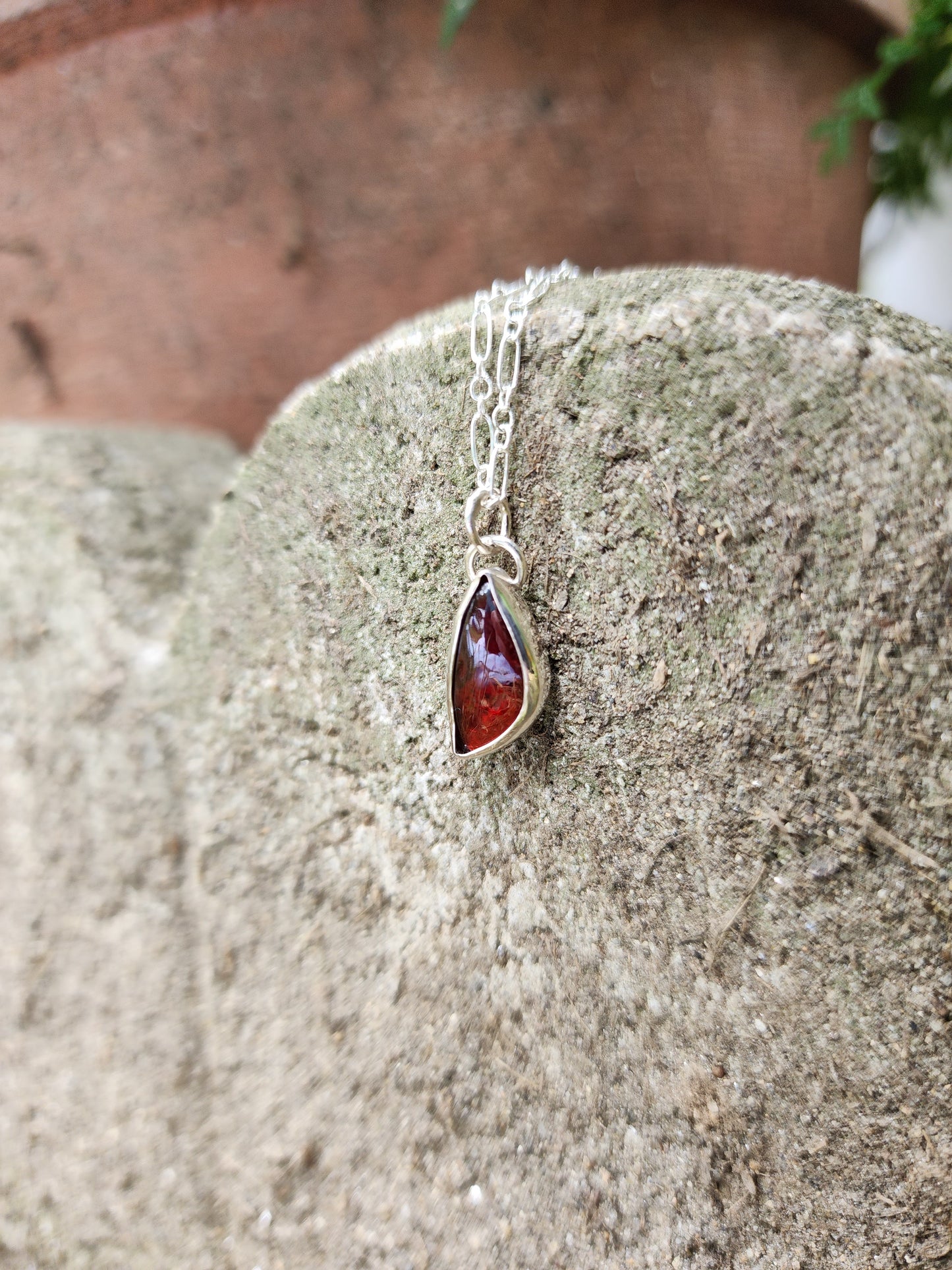 Garnet Pendant #1