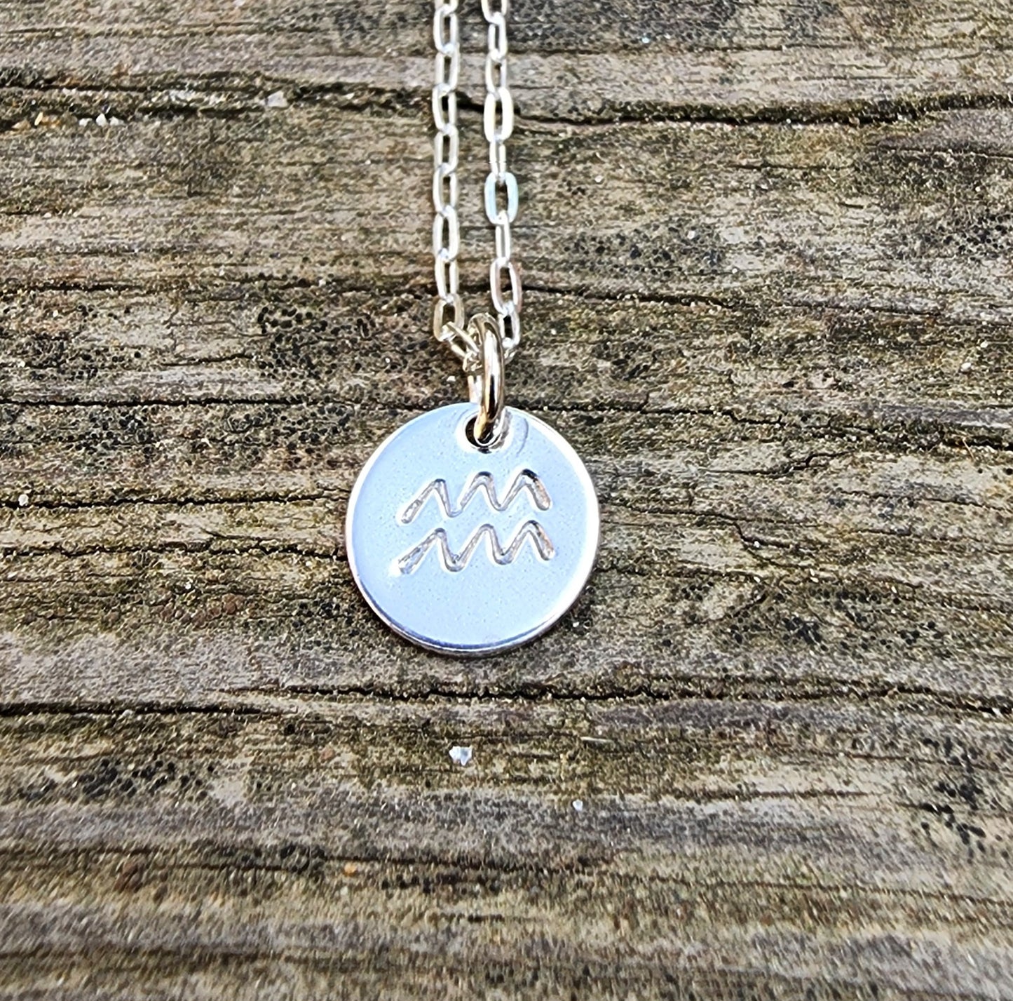 Aquarius Charm Necklace