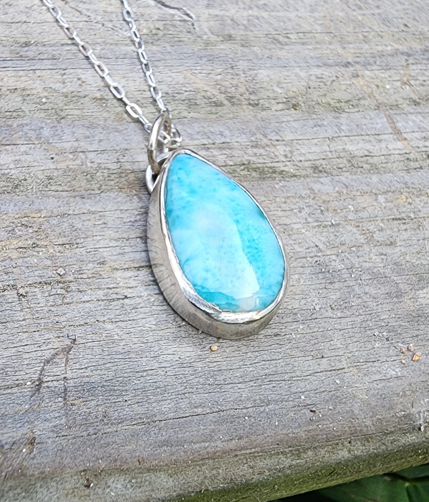 Larimar Pendant #02