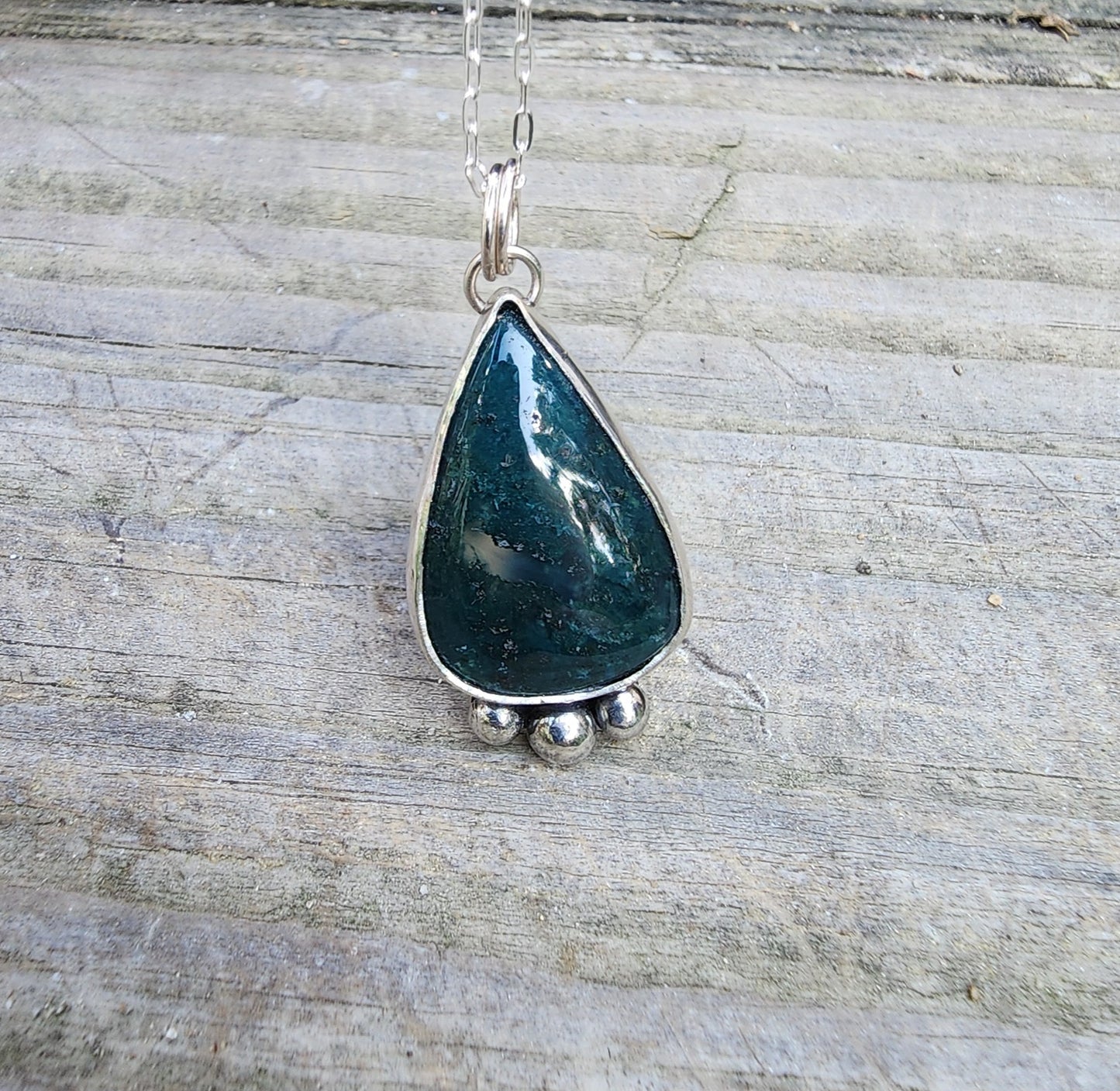 Moss Agate Pendant