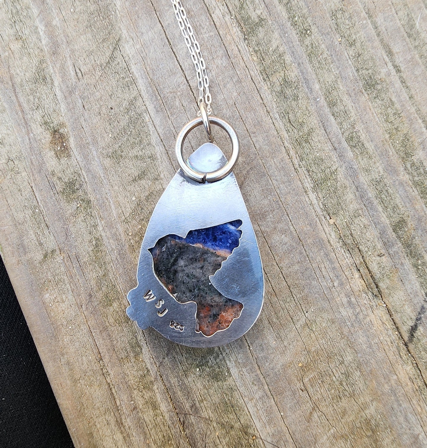 Sodalite Songbird Pendant