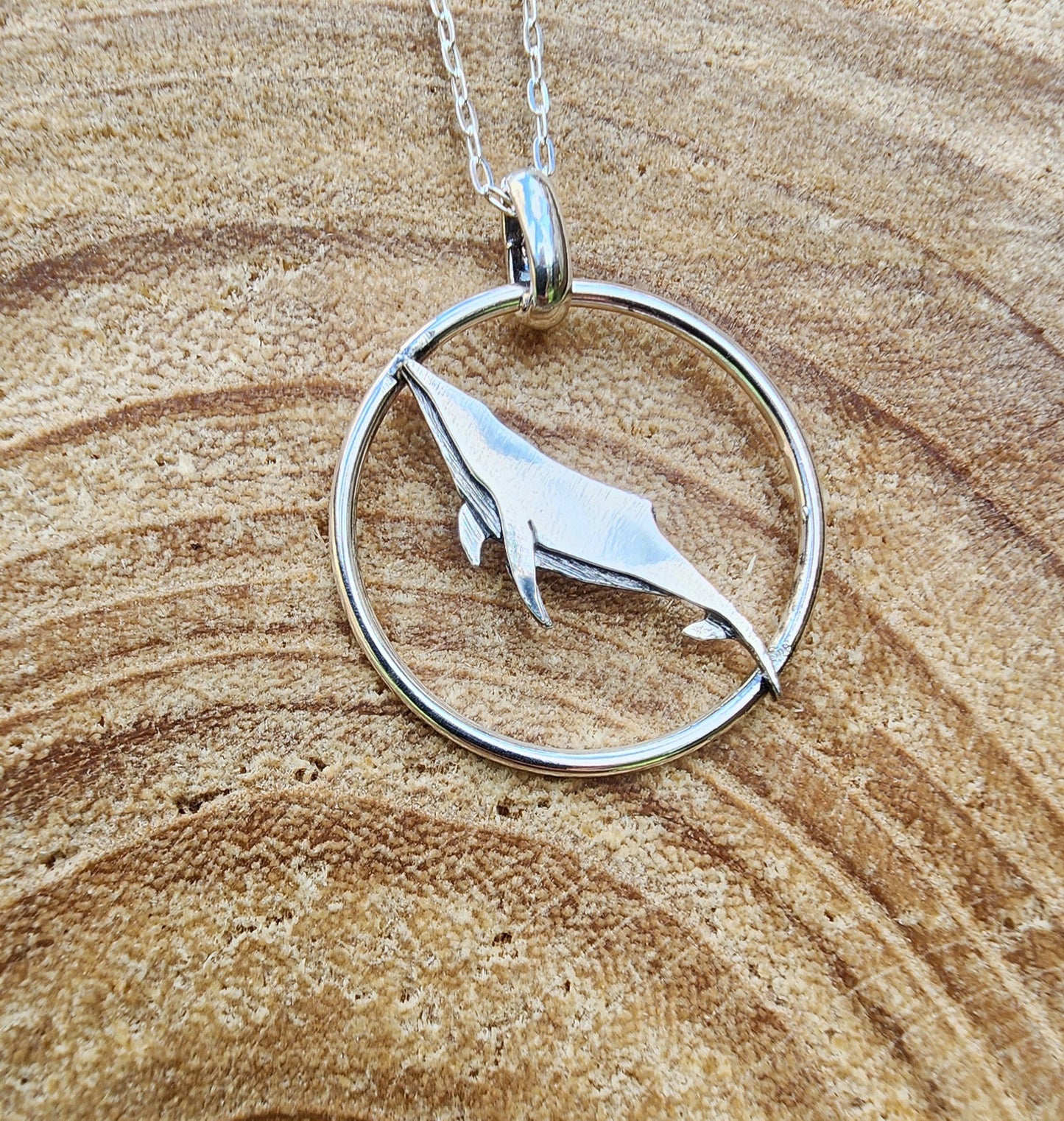 Whale Pendant- Large