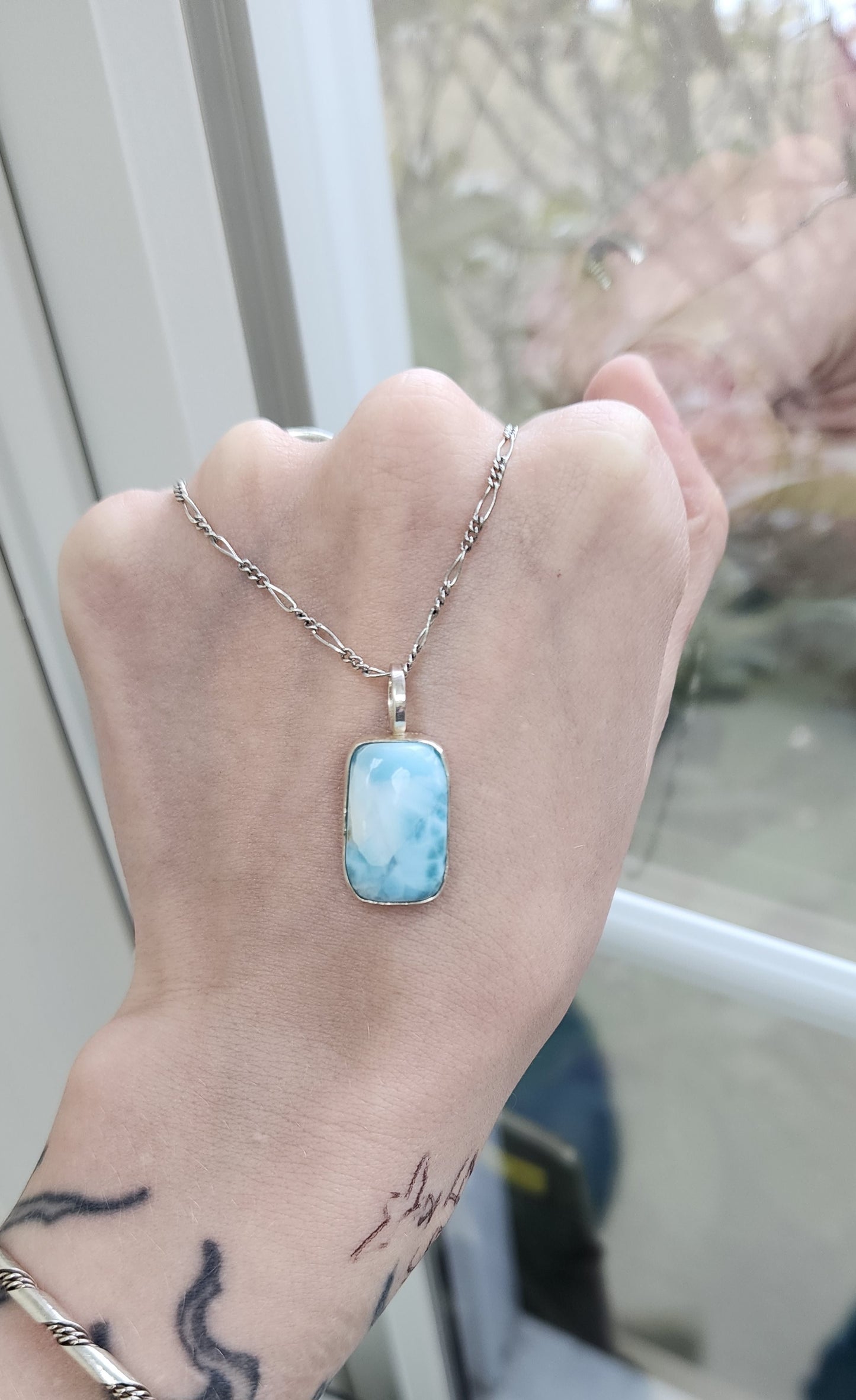 Larimar Pendant #01